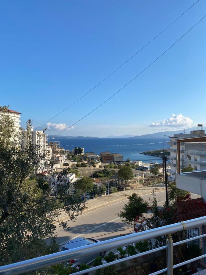 Elti Apartment Sarande Bagian luar foto
