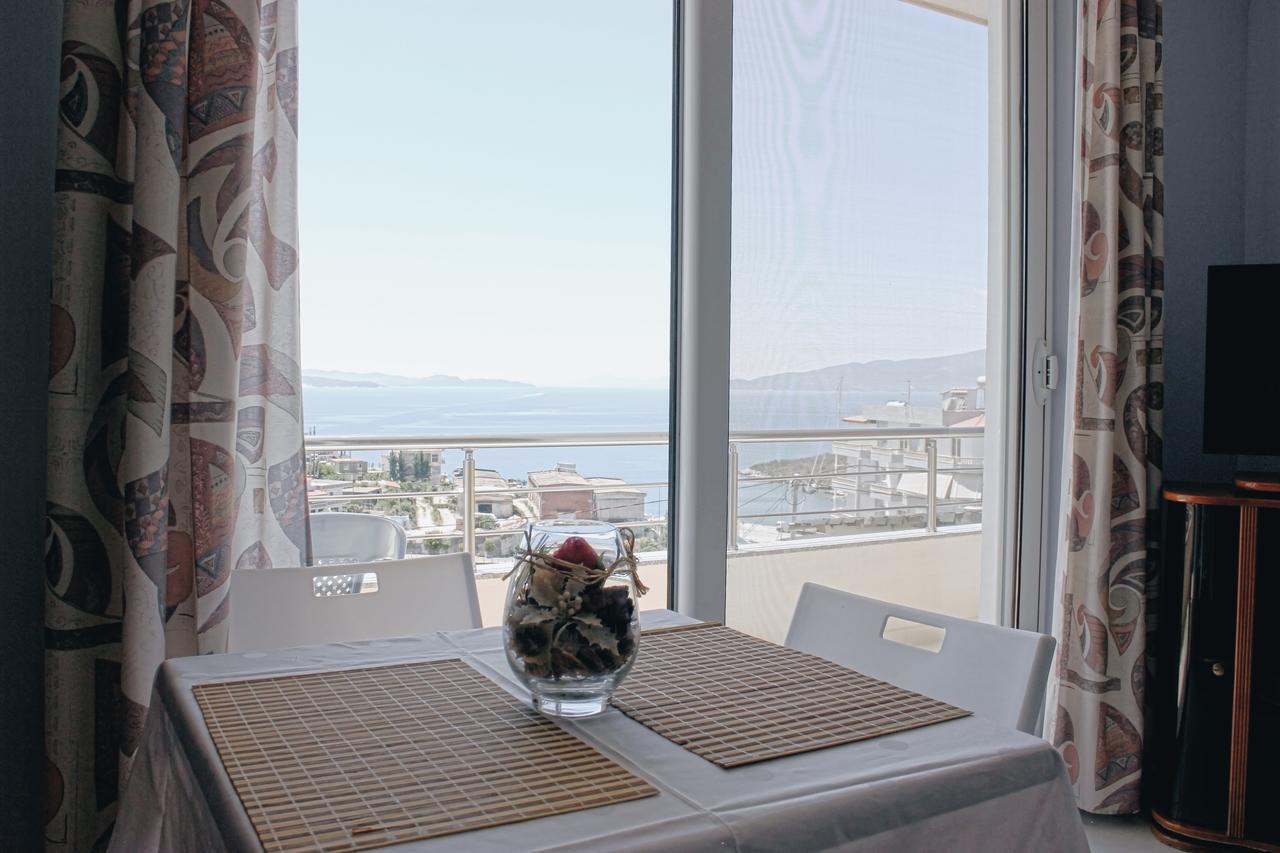 Elti Apartment Sarande Bagian luar foto
