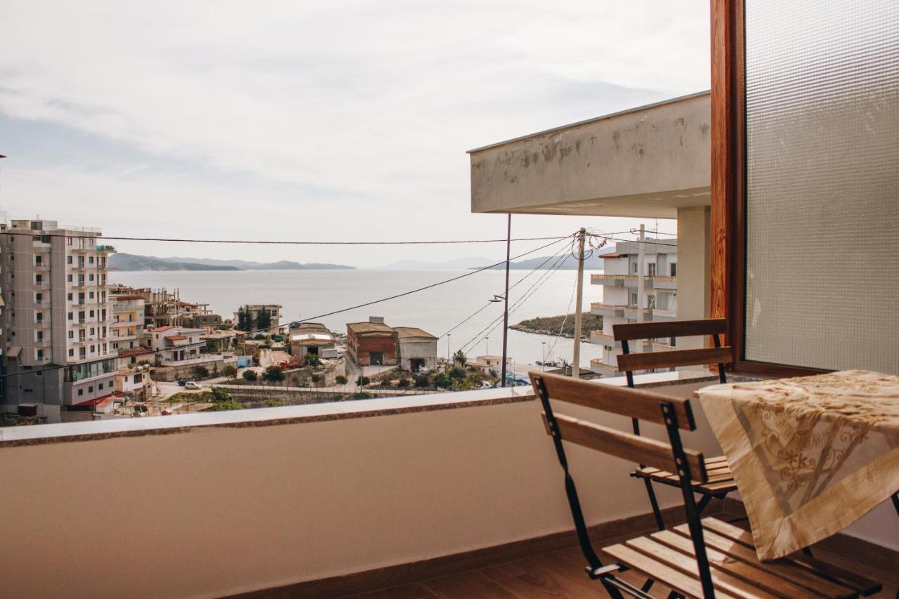 Elti Apartment Sarande Bagian luar foto