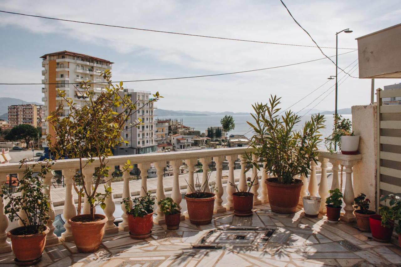 Elti Apartment Sarande Bagian luar foto