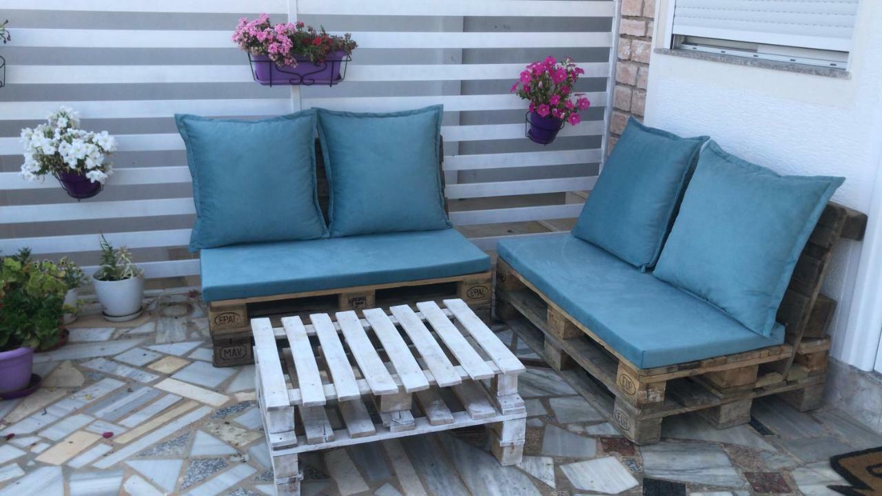 Elti Apartment Sarande Bagian luar foto